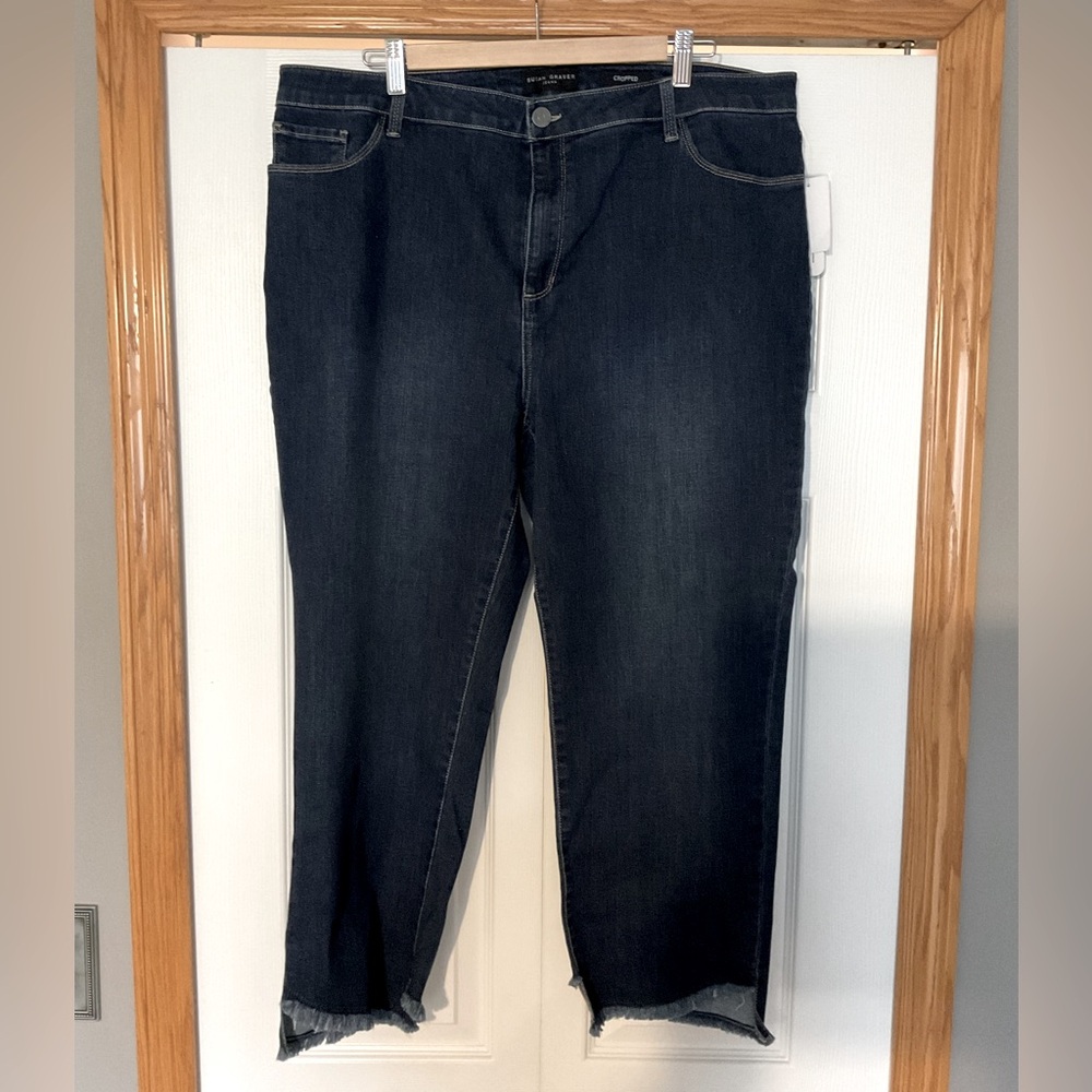 NEW Susan Graver Denim Jeans Size 20W